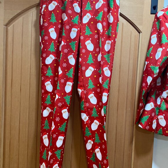NWOT Men's Suitmeister Santa Suit Holiday Size XL - Picture 10 of 12
